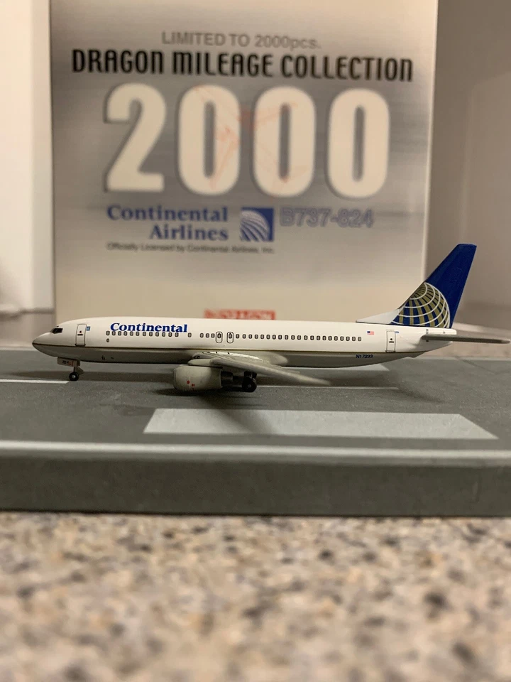 Dragon Wings 1 400 CONTINENTAL Airlines 737-800 - 55229