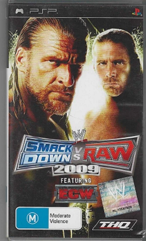 Smackdown V's Raw 2009 PSP game - Image 1 of 1