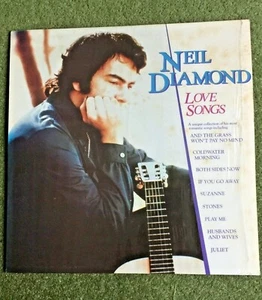NEIL DIAMOND LOVE SONGS ITALY MCA 4127 Vinyl Record 1981 MCA records - Picture 1 of 10