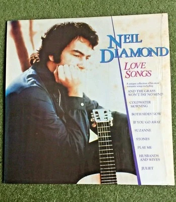 NEIL DIAMOND LOVE SONGS ITALY MCA 4127 Vinyl Record 1981 MCA records - Image 1 of 4