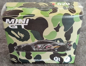 McLaren 720S LB Works Maßstab 1:64. A Bathing Ape BAPE x LBWK. MINI GT CAMO. Neu in OVP - Bild 1 von 10
