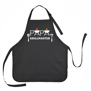 Delantal Papa Grillmaster, delantal Grillmaster, delantal Papa, delantal para papá, regalo de papá - Imagen 1 de 4