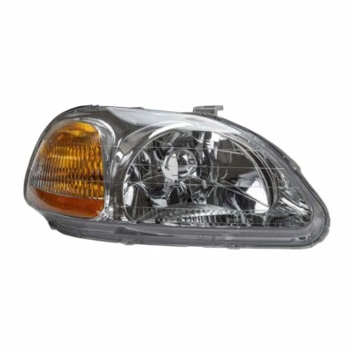 Right Passenger Side Headlight For 1996-1998 Honda Civic HO2503110 33101S01A01 - Image 1 of 3
