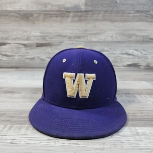 Washington Huskies NCAA Football Team Cap Hat Size 7 1/4 -58cm Adult Mens - Picture 1 of 10
