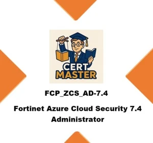 FCP_ZCS_AD-7.4 Azure Cloud Security 7.4 Administrator Exam! 35QA - Photo 1/1
