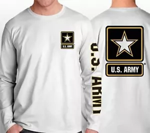 US Army American Valor Moisture Wicking Long Sleeve Sun Protection 40+ USA Made - Bild 1 von 1