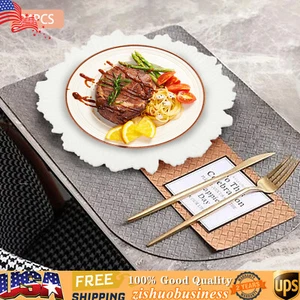Round Plastic Reef Plate Dinner Wedding Party Tableware Plates Mats Decoration - Picture 1 of 16