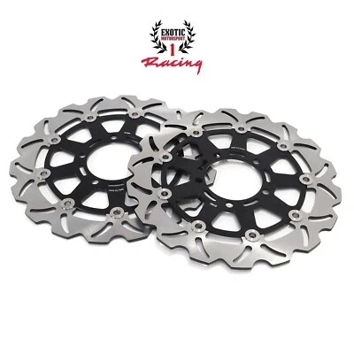 2 Front Brake Rotors Triumph Tiger 1200 18-21 Explorer 12-17 / 800 ABS 11-21 - Image 1 of 4