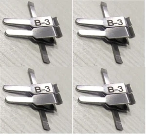 Abrazaderas Micro Vasculares Cirugía Plástica V- 3 longitud total 1,5 cm 4 piezas - Imagen 1 de 2