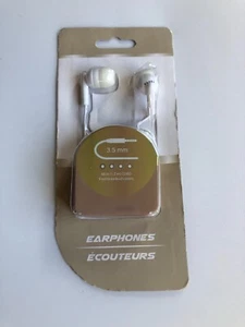 White Earphones 3.5 mm  New - Picture 1 of 2