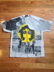 2008 Full Art John Morrison WWE T-Shirt Herren XL Erwachsene weiß grau Wrestling WWF - Bild 1 von 7