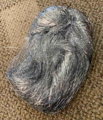 Niñas Jóvenes OS Plateado Metálico Halloween Disfraz Vestir Persiguiendo Luciérnagas Peluca  Foto 1 de 3