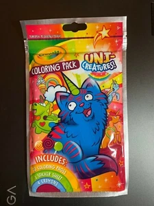 PAQUETES PARA COLOREAR CRAYOLA, 6 ESTILOS, LLAMAS PEREZOSAS, T-REX, MER/UNI-CREATURES Y MÁS - Imagen 1 de 24