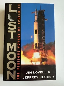 Lost Moon, by Jim Lovell & Jeffrey Kluger - 1994 - Signed 1st, 1st HC Book DJ - Imagen 1 de 14