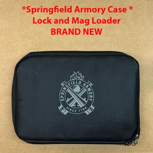 Springfield Armory Black Zippered Nylon Carry Case 10" for Echelon Pistol - Picture 1 of 2
