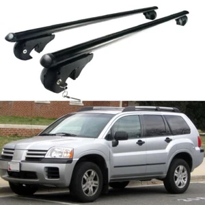 2PCS Cross Bar Fits Mitsubishi Endeavor 2004-2011 Roof Rack Lockable EU US DDP - Picture 1 of 6
