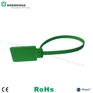 10 Stück Kunststoff einmalig UHF RFID Siegel Etiketten Kabelbinder Tags Zip Tags für Inventar - Bild 1 von 6