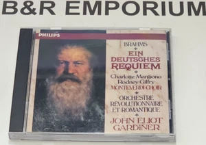 John Eliot Gardiner 2-CD Lot Brahms Deutsches Requiem + Berlioz Messe Solennelle - Bild 1 von 6