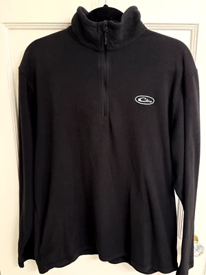Drake Waterfowl Systems Fleece Black Large - Image 1 of 4