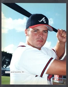Ryan Klesko ATLANTA BRAVES  UNSIGNED 8 x 10 ORIGINAL COLOR SNAPSHOT PHOTO #6 - Picture 1 of 1