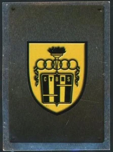 Team Logo CYBRS Santamarina Argentine #621 Soccer Sport Card Panini - Picture 1 of 2