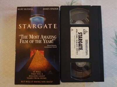 VHS Stargate Kurt Russell James Spader - Image 1 of 3