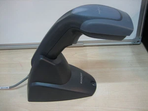 Datalogic Heron D130 SH3869 Barcode Handheld Scanner Serial Black Incl: Cradle - Photo 1/1