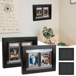 Espositore per carte collezionabili cornice da parete espositore baseball porta carte magnetico - Foto 1 di 14