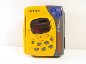 Lecteur cassette radio FM/AM SONY WALKMAN Sports WM-SXF39, testé fonctionne très bien - Photo 1/10