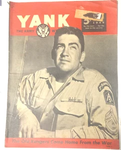 Aug 4, 1944 YANK The Army Weekly--RANGERS COME HOME--Prisoner Swap--FLIP CORKIN  - Picture 1 of 7