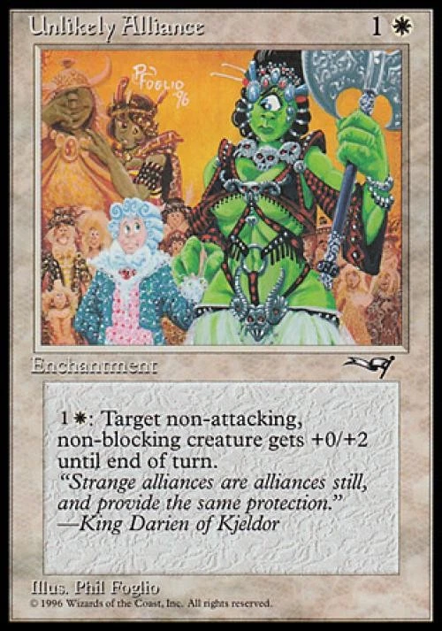Unlikely Alliance - Medium Play MTG Alliances - Image 1 of 1