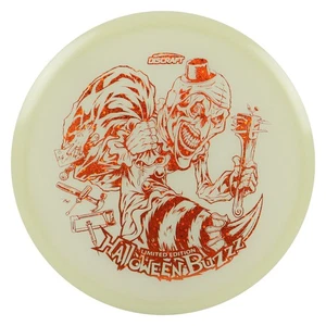Discraft Disc Golf Single Foil Mega-Glo Halloween Buzzz Midrange 5/4/-1/1 - Picture 1 of 17