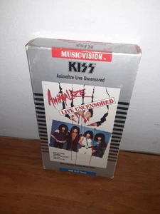 KISS - Animalize Live Uncensored VHS MusicVision 1984 - Bild 1 von 4