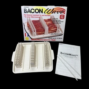 Emson Bacon Wave Microwave Bacon Tray 1995 As Seen On Tv Vintage - Picture 1 of 10