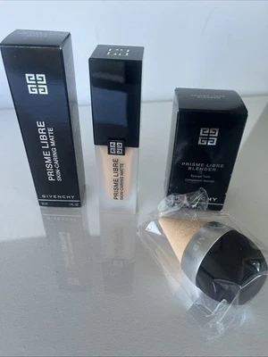 Givenchy Prisme Libre Skin-Caring Matte Foundation - 3-N270 + Blender Sponge - Image 1 of 4