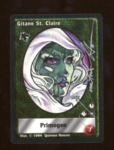VTES 1st Edition Jyhad Gitane St. Claire Signed by Quinton Hoover Auto - Picture 1 of 1