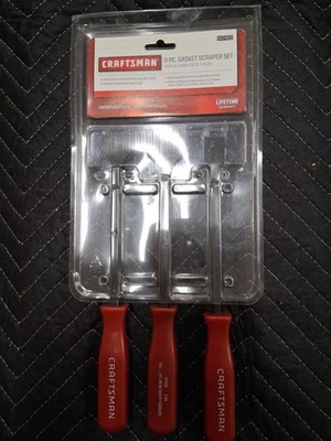 craftsman 3 pc gasket scraper set - Image 1 of 4