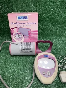 ReliOn Digital PINK Blood Pressure Monitor Model UA-787REL TESTED WORKS - Picture 1 of 9