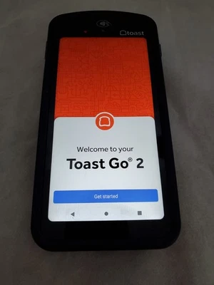 Toast Flex POS Go 2 Handheld Tablet Mobile Computer Device - TG200 - Image 1 of 4