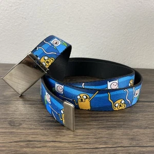 Adventure Time Buckle-Down Adjustable Belt Finn & Jack Cartoon Network Canvas - Picture 1 of 7