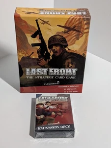 Last Front: The Strategy Card Game + Expansion Deck - NEW (No Shrink) - Picture 1 of 5