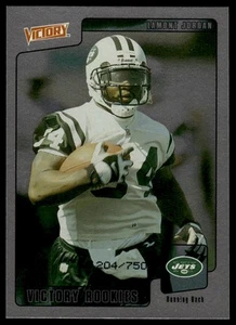 2001 Upper Deck Rookie F/X #294d LaMont Jordan SN #/750 New York Jets - Picture 1 of 2
