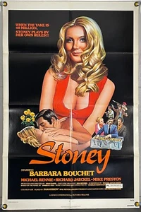 STONEY FF ORIGINAL ONE SHEEET FILMPOSTER BARBARA BOUCHET MICHAEL RENNIE (1975) - Bild 1 von 1