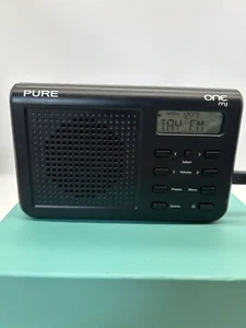 Pure One mi  Black Portable DAB / FM Radio Power Cord - Picture 1 of 13