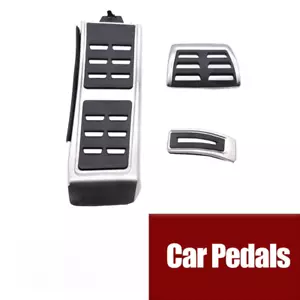 Non Silp Car Automatic Gas Brake Pedal Cover For Audi A4 B8 A5 A6 A7 Q5 8T 8R S4 - Picture 1 of 8