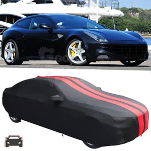 Cubierta de coche elástica satinada a prueba de polvo interior protección ajuste personalizado para Ferrari FF - Imagen 1 de 12