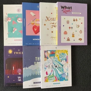 TWICE MONOGRAPH Photo Book What is Love More & More etc. With photocard Set - Picture 1 of 36