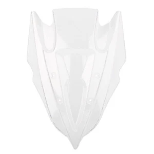 Front Windshield Windscreen Double Bubble Fit Kawasaki Z250 Z300 2013-2017 Clear - Picture 1 of 3