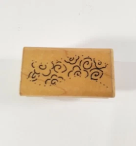 JRL Design Co Flower Border Rubber Stamp - Picture 1 of 6