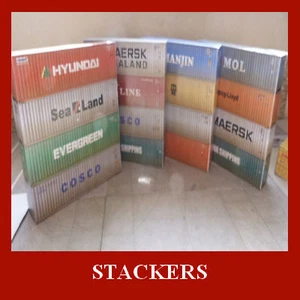 HO 1:87 Scale Stack of x 4 Shipping Containers 40ft Model Card Kit HO 1:87 Gauge - Picture 1 of 3